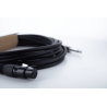 Cable de audio jack XLR/mono hembra de 5 m
