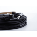 Cable de audio jack XLR/mono hembra de 5 m