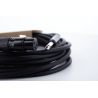 Cable de audio jack XLR/mono hembra de 5 m