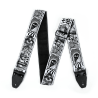 CORREA GUIT/ BAJO I LOVE DUST SKULLS - Black/White