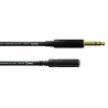 Cable de audio estéreo jack macho/minijack hembra 3 m