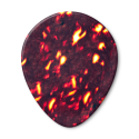 PACK 12 PÚAS GENUINE CELLULOID TEARDROP SHELL - HEAVY