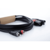 Cable de audio XLR/RCA macho dual de 1,5 m