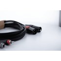 Cable de audio XLR/RCA macho dual de 1,5 m