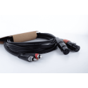 Cable de audio doble XLR/RCA hembra de 1,5 m