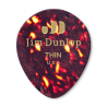 PACK 12 PÚAS GENUINE CELLULOID TEARDROP SHELL - THIN