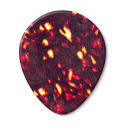 PACK 12 PÚAS GENUINE CELLULOID TEARDROP SHELL - THIN