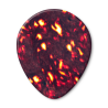 PACK 12 PÚAS GENUINE CELLULOID TEARDROP SHELL - THIN