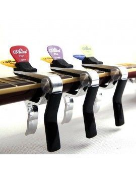 Cejilla Guitarra Clásica Alice A007D/BK-C