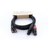 Cable de audio doble XLR/RCA hembra 3 m