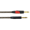 Cable de guitarra jack Silent tweed 25th anniv. 3m