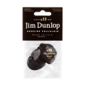 PACK 12 PÚAS GENUINE CELLULOID TEARDROP NEGRA - HEAVY