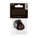PACK 12 PÚAS GENUINE CELLULOID TEARDROP NEGRA - HEAVY