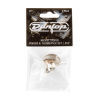 PACK 5 PÚAS DEDO NICKEL SILVER MINI .015"" (0.38 mm)