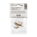 PACK 20 PÚAS DEDO NICKEL SILVER MINI .025"" (0.63 mm)