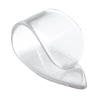 PÚAS DEDO TRANSPARENTE (MEDIUM) - BOLSA DE 12 ud.