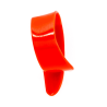 PACK 12 PÚAS DEDO TALLA M - ROJO