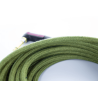 Cable de instrumento Eco Hemp jack-jack silent acodado 6m