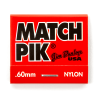 PACK 12 (x6) UD. PÚAS MATCH PIK NYLON - 0,60 mm