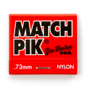 PACK 12 (x6) UD. PÚAS MATCH PIK NYLON - 0,73 mm