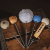 MAZA BOMBO VKB5 VF VICKICK® EJE MADERA / FIELTRO