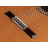 GUITARRA CLÁSICA SALVADOR CORTEZ CON MÁSTIL ESTRECHO DE 28mm TAPA CEDRO MACIZO