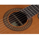 GUITARRA CLÁSICA SALVADOR CORTEZ CON MÁSTIL ESTRECHO DE 28mm TAPA CEDRO MACIZO