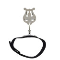 Atril niquel Samba flauta con brazalete velcro