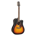 GUITARRA ACÚSTICA GD71 E/A DREADNOUGHT CUTAWAY - BROWN SUNBURST