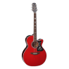 GUITARRA TAKAMINE ELECTROACUSTICA GN75 Transparent Wine Red