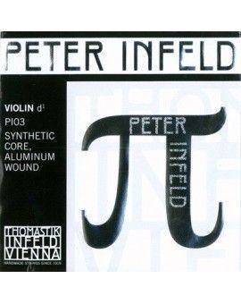 Cuerda Violín Thomastik Peter Infeld Re Plata PI03A