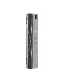 Estuche flauta BAM 4019XL Hightech Slim Silver carbon