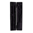 Estuche flauta BAM 4019XL Hightech Slim Silver carbon
