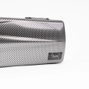 Estuche flauta BAM 4019XL Hightech Slim Silver carbon