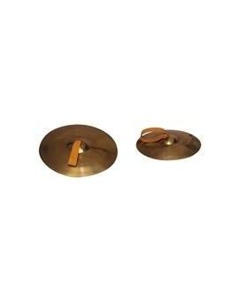 Par Platos Latón Samba 35cm