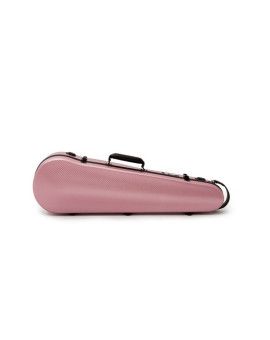 Estuche violín Artist Dynamic policarbonato forma 4/4 Rosa