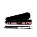 Estuche violín Artist Dynamic policarbonato forma 4/4 Rosa