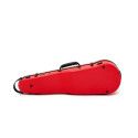 Estuche violín Artist Dynamic policarbonato forma 4/4 Rojo