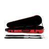 Estuche violín Artist Dynamic policarbonato forma 4/4 Rojo