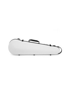 Estuche violín Artist Dynamic policarbonato forma 4/4 Blanco