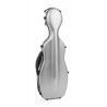 Estuche violín Artist Dynamic Rocket con bolsa para partituras 4/4 Aluminio cepillado