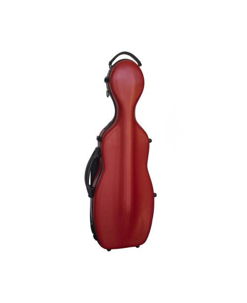 Estuche violín Artist Dynamic Rocket con bolsa para partituras 4/4 Rojo