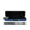 Estuche violín Artist Dynamic policarbonato rectangular con bolsa partituras 4/4 Azul