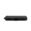 Estuche violín Artist Dynamic policarbonato rectangular con bolsa partituras 4/4 Negro