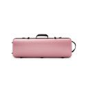 Estuche violín Artist Dynamic policarbonato rectangular con bolsa partituras 4/4 Rosa