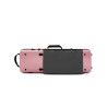 Estuche violín Artist Dynamic policarbonato rectangular con bolsa partituras 4/4 Rosa