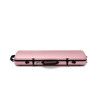 Estuche violín Artist Dynamic policarbonato rectangular con bolsa partituras 4/4 Rosa
