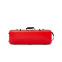 Estuche violín Artist Dynamic policarbonato rectangular con bolsa partituras 4/4 Rojo