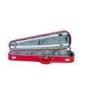 Estuche violín Negri Rainbow forma 4/4 Rojo