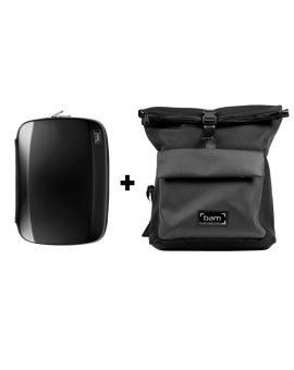 "Estuche clarinete Bam Stage Hightech + Mochilla Bam Bamtech"